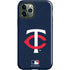 MLB Minnesota Twins - Solid Distressed iPhone 12 Pro Impact Case