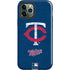 MLB Minnesota Twins - Solid Distressed iPhone 12 Pro Max Impact Case