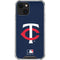 MLB Minnesota Twins - Solid Distressed iPhone 13 Mini Clear Case