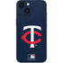 MLB Minnesota Twins - Solid Distressed iPhone 13 Mini Skin