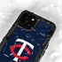 MLB Minnesota Twins - Solid Distressed iPhone 13 Mini Waterproof Case