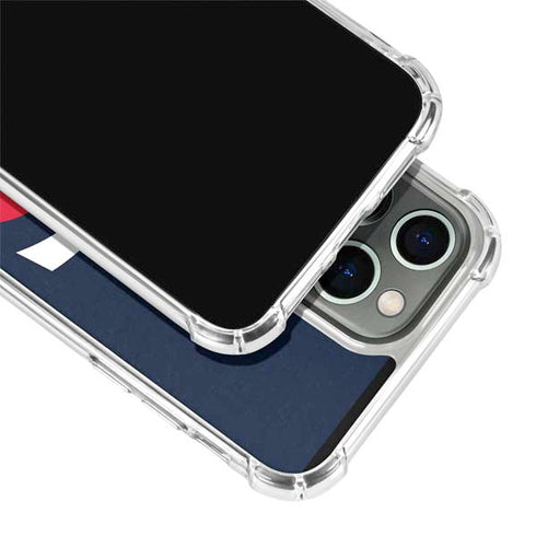 MLB Minnesota Twins - Solid Distressed iPhone 13 Pro Clear Case
