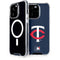 MLB Minnesota Twins - Solid Distressed iPhone 13 Pro MagSafe Case