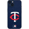 MLB Minnesota Twins - Solid Distressed iPhone 13 Skin