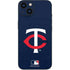 MLB Minnesota Twins - Solid Distressed iPhone 13 Skin