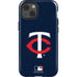 MLB Minnesota Twins - Solid Distressed iPhone 15 Impact Case