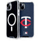 MLB Minnesota Twins - Solid Distressed iPhone 15 MagSafe Case