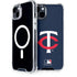 MLB Minnesota Twins - Solid Distressed iPhone 15 MagSafe Case