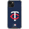 MLB Minnesota Twins - Solid Distressed iPhone 15 Plus Clear Case