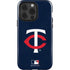 MLB Minnesota Twins - Solid Distressed iPhone 15 Pro Impact Case