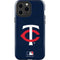 MLB Minnesota Twins - Solid Distressed iPhone 15 Pro Max Impact Case