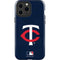 MLB Minnesota Twins - Solid Distressed iPhone 14 Pro Max Impact Case