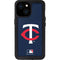 MLB Minnesota Twins - Solid Distressed iPhone 15 Waterproof Case