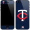 MLB Minnesota Twins - Solid Distressed iPhone 5/5s/5SE Skin