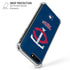 MLB Minnesota Twins - Solid Distressed iPhone 7/8 Plus Clear Case