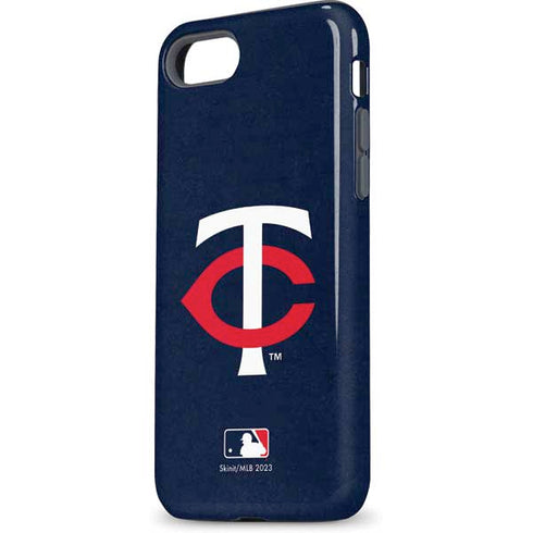 MLB Minnesota Twins - Solid Distressed iPhone 8 Pro Case