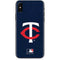 MLB Minnesota Twins - Solid Distressed iPhone X Skin