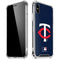 MLB Minnesota Twins - Solid Distressed iPhone XS Max Clear Case