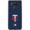MLB Minnesota Twins - Solid Distressed LG K51/Q51 Clear Case