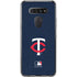MLB Minnesota Twins - Solid Distressed LG K51/Q51 Clear Case