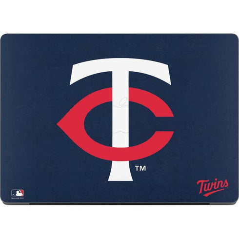 MLB Minnesota Twins - Solid Distressed MacBook Pro 14in (2021-24) Skin