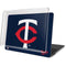 MLB Minnesota Twins - Solid Distressed MacBook Pro 15in (2016-19) Case plus Skin