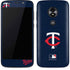 MLB Minnesota Twins - Solid Distressed Moto E5 Play Skin