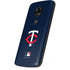 MLB Minnesota Twins - Solid Distressed Moto E5 Play Skin