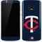 MLB Minnesota Twins - Solid Distressed Moto G6 Skin