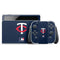 MLB Minnesota Twins - Solid Distressed Nintendo Switch OLED (2021) Skin