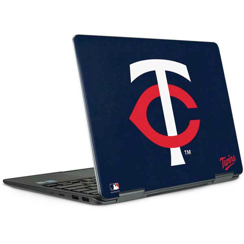 MLB Minnesota Twins - Solid Distressed Notebook 9 Pro 13in (2017) Skin