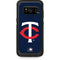 MLB Minnesota Twins - Solid Distressed Otterbox Commuter Galaxy Skin