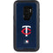 MLB Minnesota Twins - Solid Distressed Otterbox Defender Galaxy Skin