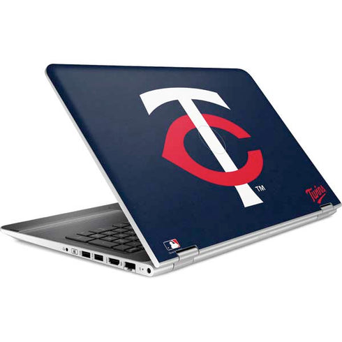 MLB Minnesota Twins - Solid Distressed HP Pavilion Skin
