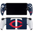 MLB Minnesota Twins - Solid Distressed PlayStation Portal Remote Player Skin