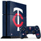 MLB Minnesota Twins - Solid Distressed PS4 Console and Controller Bundle Skin