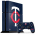 MLB Minnesota Twins - Solid Distressed PS4 Console and Controller Bundle Skin