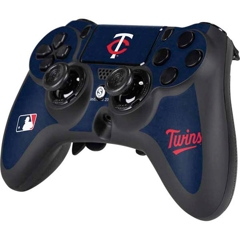 MLB Minnesota Twins - Solid Distressed PS4/PC SCUF Impact Controller Skin