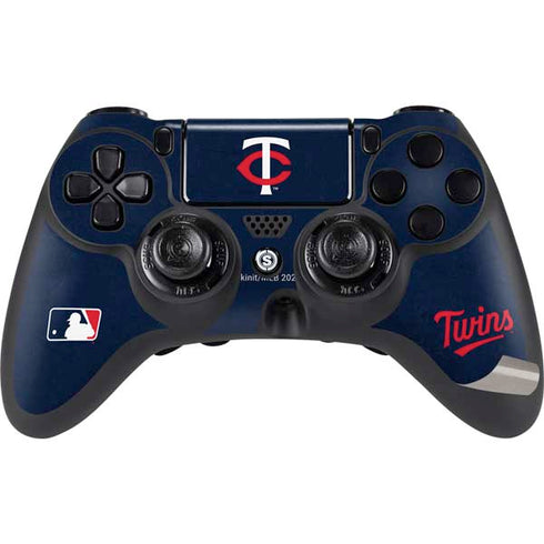 MLB Minnesota Twins - Solid Distressed PS4/PC SCUF Impact Controller Skin