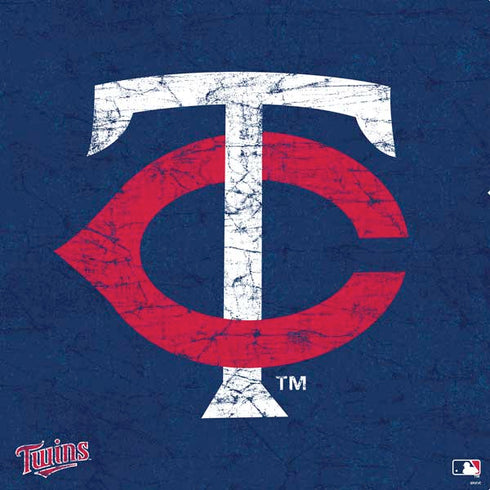 MLB Minnesota Twins - Solid Distressed PS4 Slim Bundle Skin
