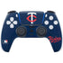 MLB Minnesota Twins - Solid Distressed PS5 Controller Skin