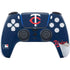 MLB Minnesota Twins - Solid Distressed PS5 Controller Skin