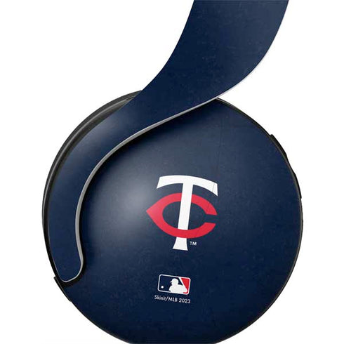 MLB Minnesota Twins - Solid Distressed PULSE 3D Wireless Headset for PS5 Skin