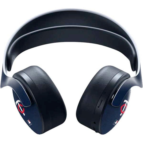 MLB Minnesota Twins - Solid Distressed PULSE 3D Wireless Headset for PS5 Skin
