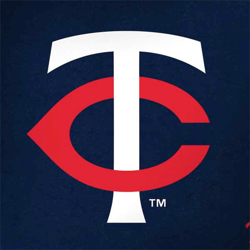 MLB Minnesota Twins - Solid Distressed Surface Book 2 15in Skin