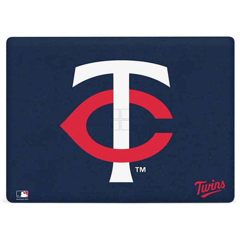 MLB Minnesota Twins - Solid Distressed Surface Laptop 2 Skin
