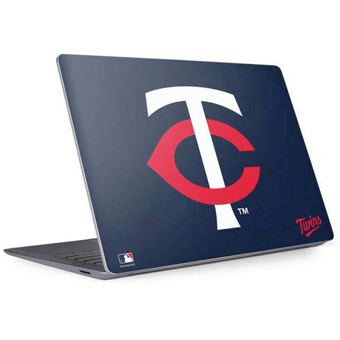 MLB Minnesota Twins - Solid Distressed Surface Laptop 3 13.5in Skin