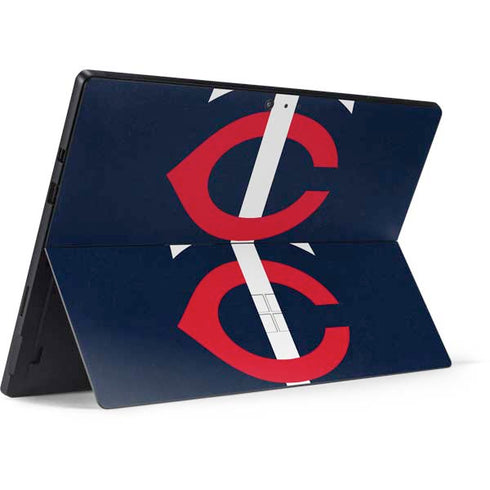 MLB Minnesota Twins - Solid Distressed Surface Pro 6 Skin