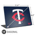 MLB Minnesota Twins - Solid Distressed Universal Laptop 14in (11.4 x 8.2in) Skin