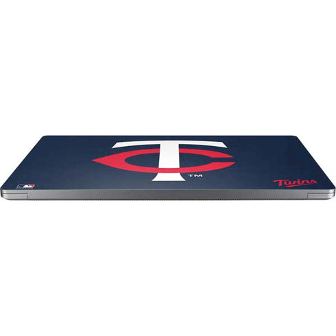 MLB Minnesota Twins - Solid Distressed Universal Laptop 14in (11.4 x 8.2in) Skin